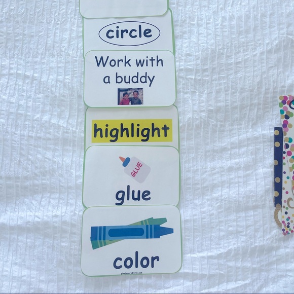Elementary Visual Cues For Class What Supplies Are Needed For Task - Picture 3 of 4